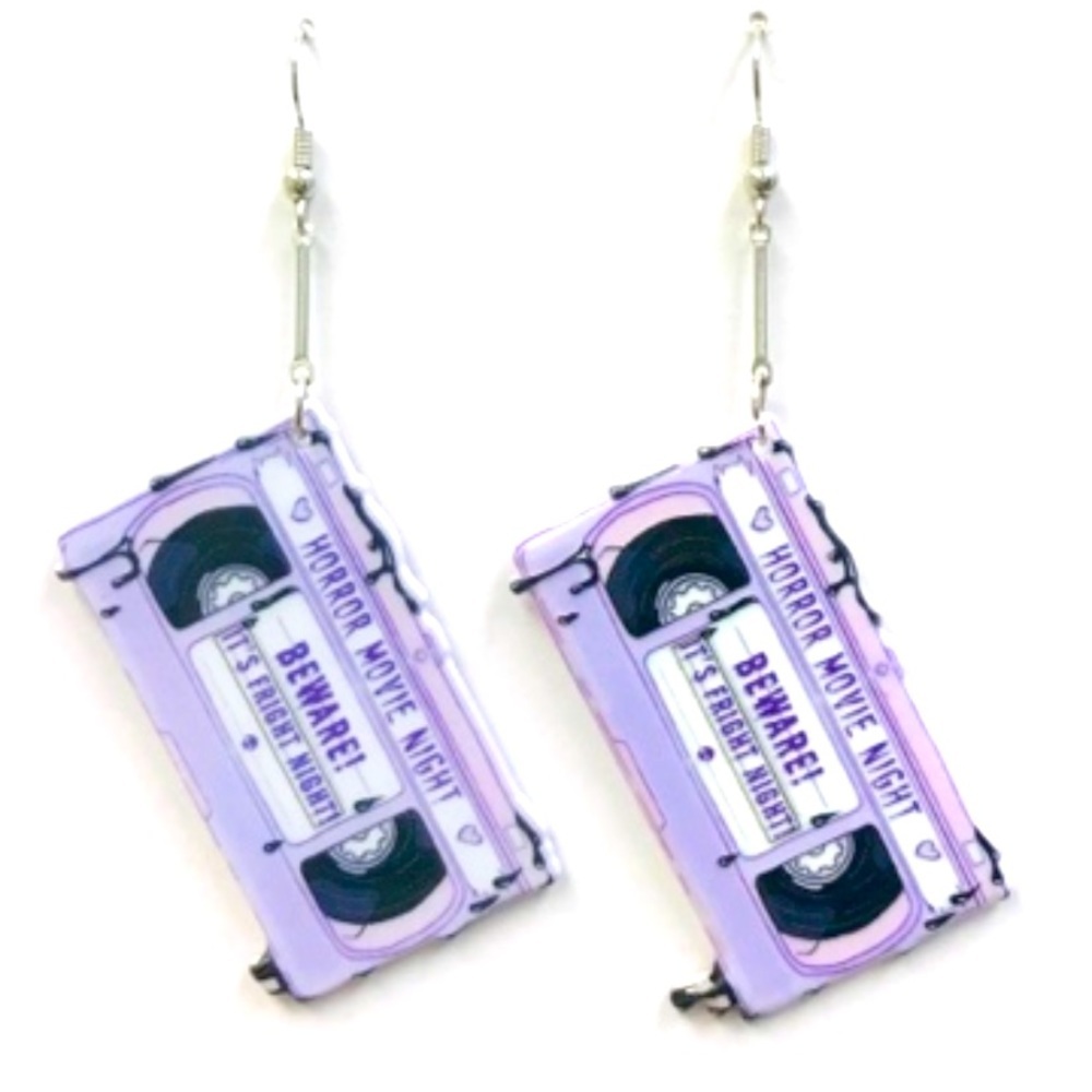 Beware it’s fright night earrings